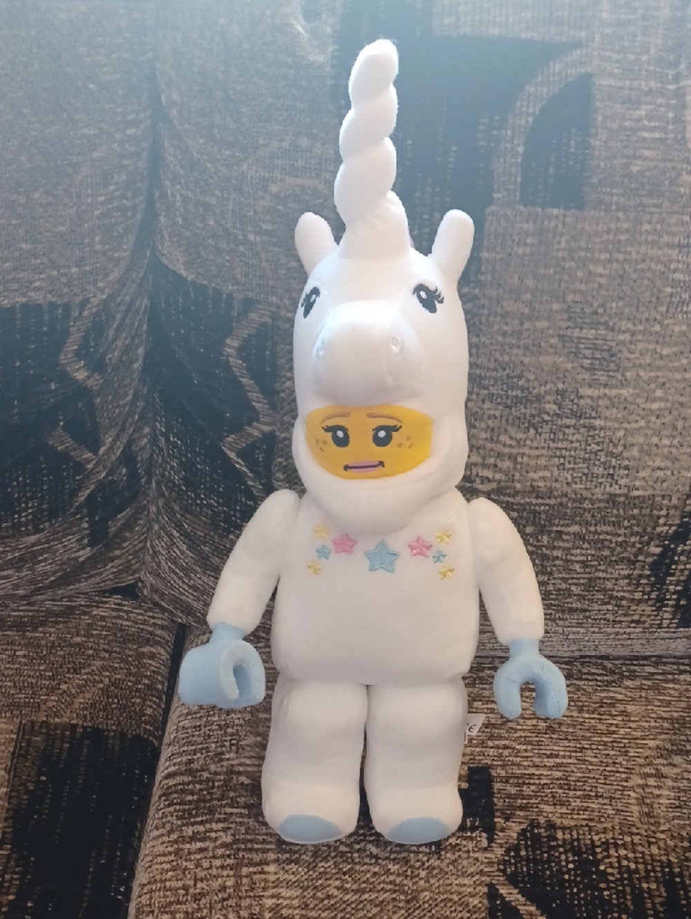New Lego Plush Unicorn Girl Minifigure - 17 Inch Rendition